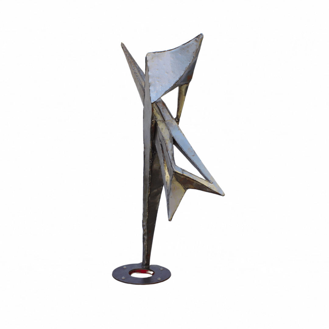 Ensayo con movimiento 40 x 23 x 28 cm