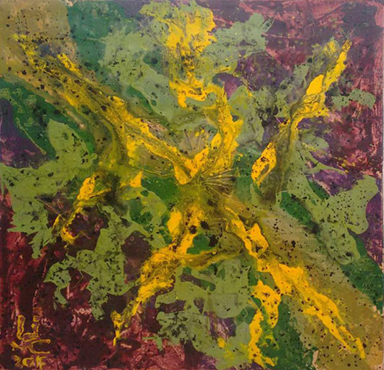 Inundación: 130 cm x 70 cm (Tríptico)