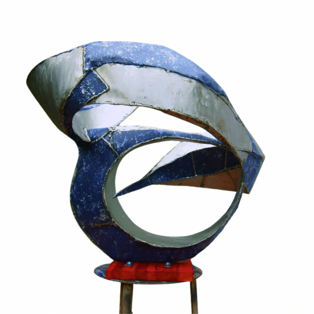 Ensayo con movimiento 40 x 23 x 28 cm